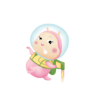 Pink Cucumber（個別スタンプ：8）