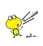 Call me Mr.yellow（個別スタンプ：28）
