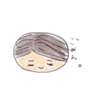動く、つぶ郎くんの毎日。1（個別スタンプ：15）