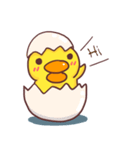 Cutie baby duck2 inter version（個別スタンプ：5）