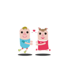 Puppy Love Love（個別スタンプ：25）