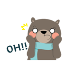 A bear who's just a cute bear（個別スタンプ：12）