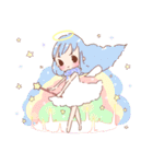 てんしちゃんたちとハムスタンプ（個別スタンプ：6）