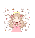 てんしちゃんたちとハムスタンプ（個別スタンプ：8）