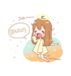 てんしちゃんたちとハムスタンプ（個別スタンプ：21）