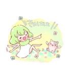 てんしちゃんたちとハムスタンプ（個別スタンプ：25）