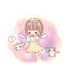 てんしちゃんたちとハムスタンプ（個別スタンプ：32）