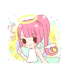 てんしちゃんたちとハムスタンプ（個別スタンプ：37）