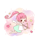 てんしちゃんたちとハムスタンプ（個別スタンプ：38）