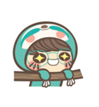 メガネナマケモノ君（個別スタンプ：4）