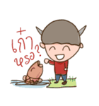 Buffalo Boy 2 (Thai special edition)（個別スタンプ：26）