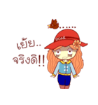 Nongnamsai Phikondin ＆ jaokoya（個別スタンプ：24）