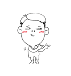 13's lazy boy（個別スタンプ：3）