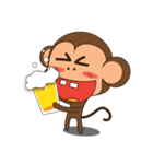 Ling Aromdee : Happy monkey（個別スタンプ：39）