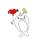 Nicky Narwhal（個別スタンプ：19）