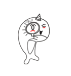 Nicky Narwhal（個別スタンプ：36）