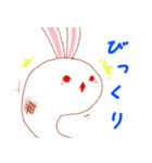 おもちのうさぎ（個別スタンプ：2）
