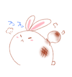 おもちのうさぎ（個別スタンプ：5）