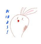 おもちのうさぎ（個別スタンプ：17）