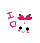 顔＆文字（個別スタンプ：28）
