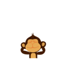 Awake Monkey Happy V3（個別スタンプ：11）