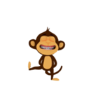 Awake Monkey Happy V3（個別スタンプ：12）