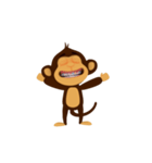 Awake Monkey Happy V3（個別スタンプ：13）