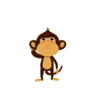 Awake Monkey Happy V3（個別スタンプ：14）