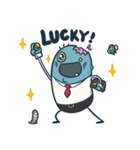 Mr. Zombie at work part.2（個別スタンプ：3）