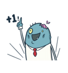 Mr. Zombie at work part.2（個別スタンプ：4）