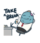 Mr. Zombie at work part.2（個別スタンプ：14）