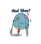 Mr. Zombie at work part.2（個別スタンプ：17）