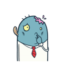 Mr. Zombie at work part.2（個別スタンプ：19）