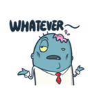 Mr. Zombie at work part.2（個別スタンプ：22）