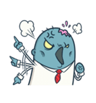 Mr. Zombie at work part.2（個別スタンプ：24）