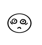 Ah White Funny Emoji 2（個別スタンプ：22）