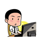 Nisit Boy（個別スタンプ：7）