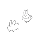 ひよこうさぎ2（個別スタンプ：4）