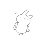 ひよこうさぎ2（個別スタンプ：10）
