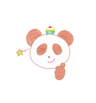 カラフルアロマパンダ（個別スタンプ：1）