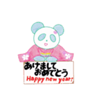 カラフルアロマパンダ（個別スタンプ：4）