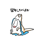 わんいぬ：歯科学生のためのスタンプ（個別スタンプ：6）