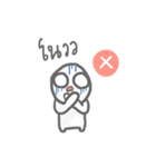 My friend told me to draw this（個別スタンプ：3）