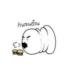 Dark Eyebrows Mochi（個別スタンプ：10）