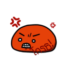 Dark Eyebrows Mochi（個別スタンプ：14）