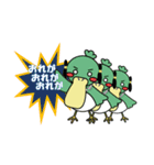 ご当地キャラ、ヒガカモEKファミリー。（個別スタンプ：19）