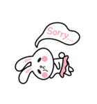 Usanyan the Rabbit（個別スタンプ：6）