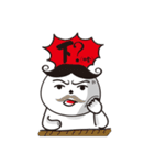 uncle moustache with rice ball 2（個別スタンプ：16）