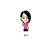 Cute HANA（個別スタンプ：3）