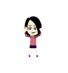 Cute HANA（個別スタンプ：4）